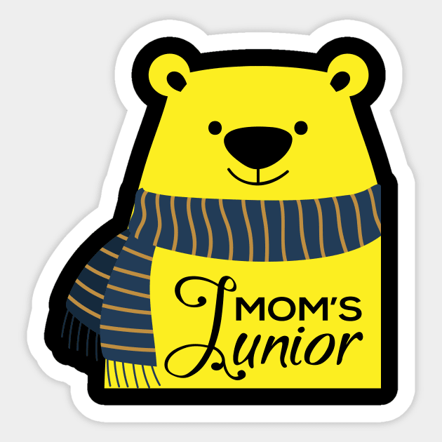 MOM'S JUNIOR Sticker by HAIFAHARIS